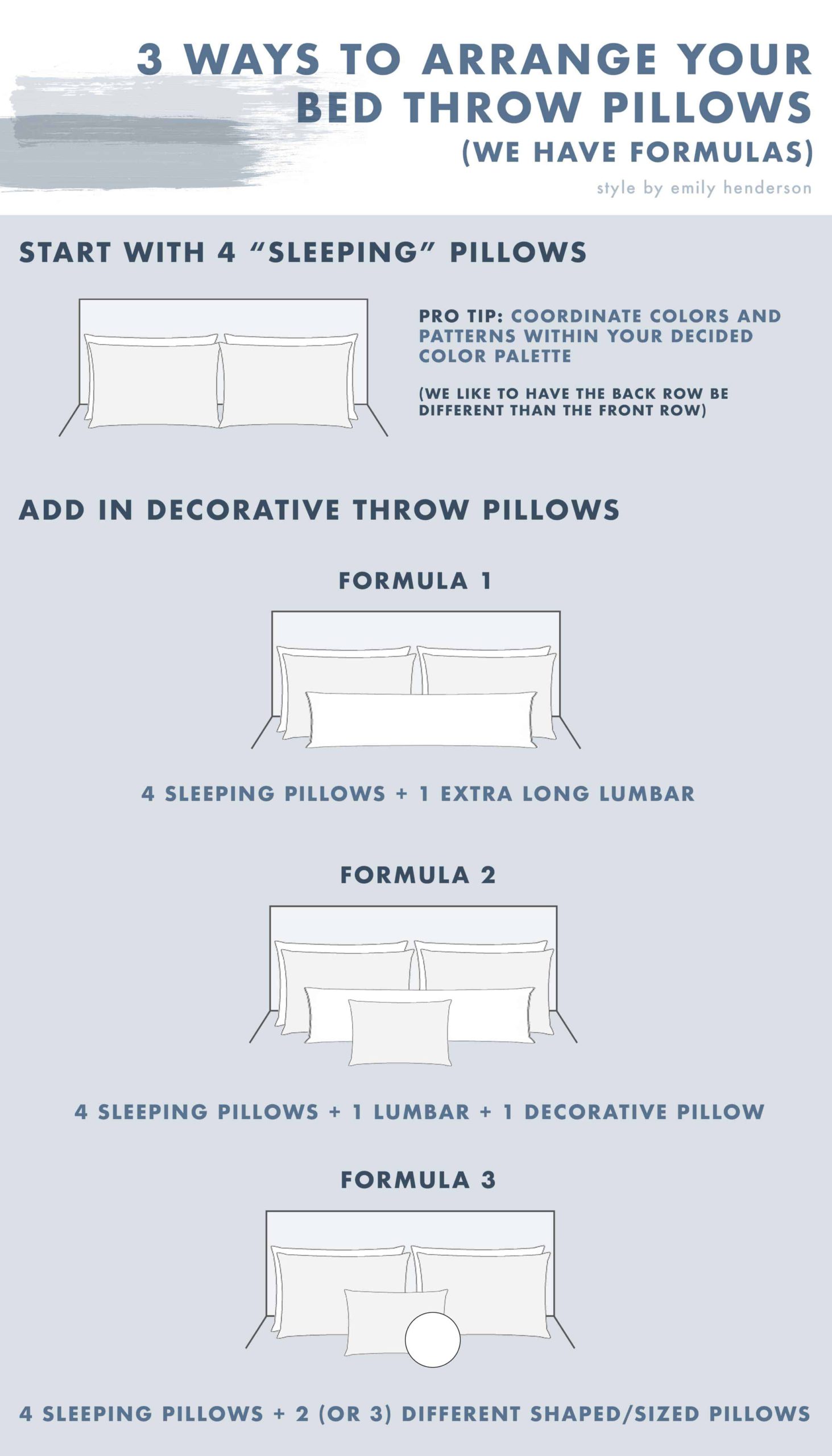 Emily Henderson How To Make A Bed Deco Pillows